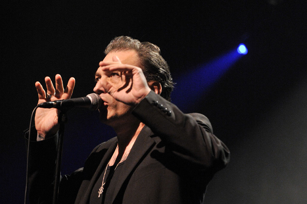 00/00/2008.French singer Daniel Darc performing Live